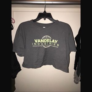Vandelay industries cropped tee